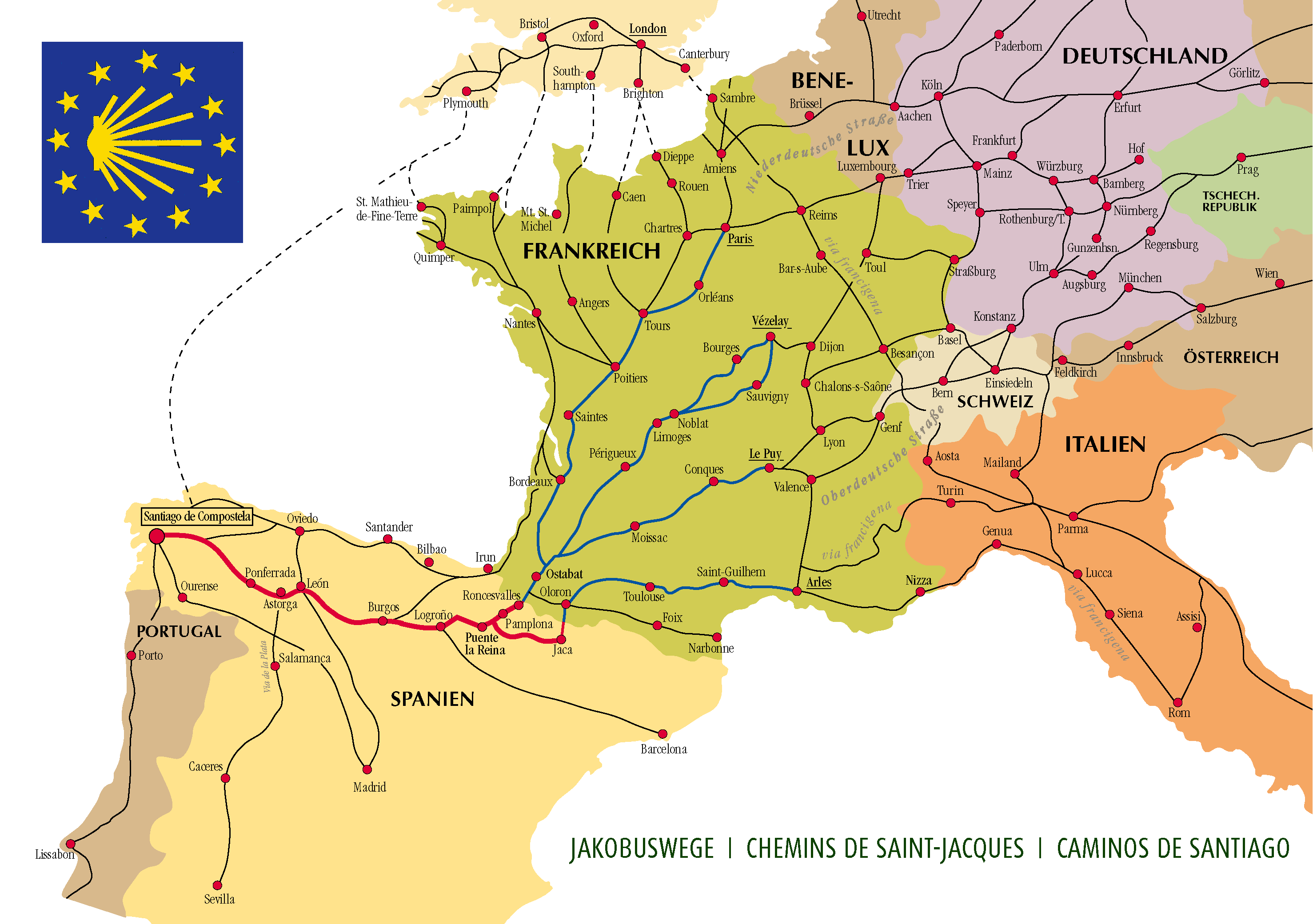 The Camino de Santiago