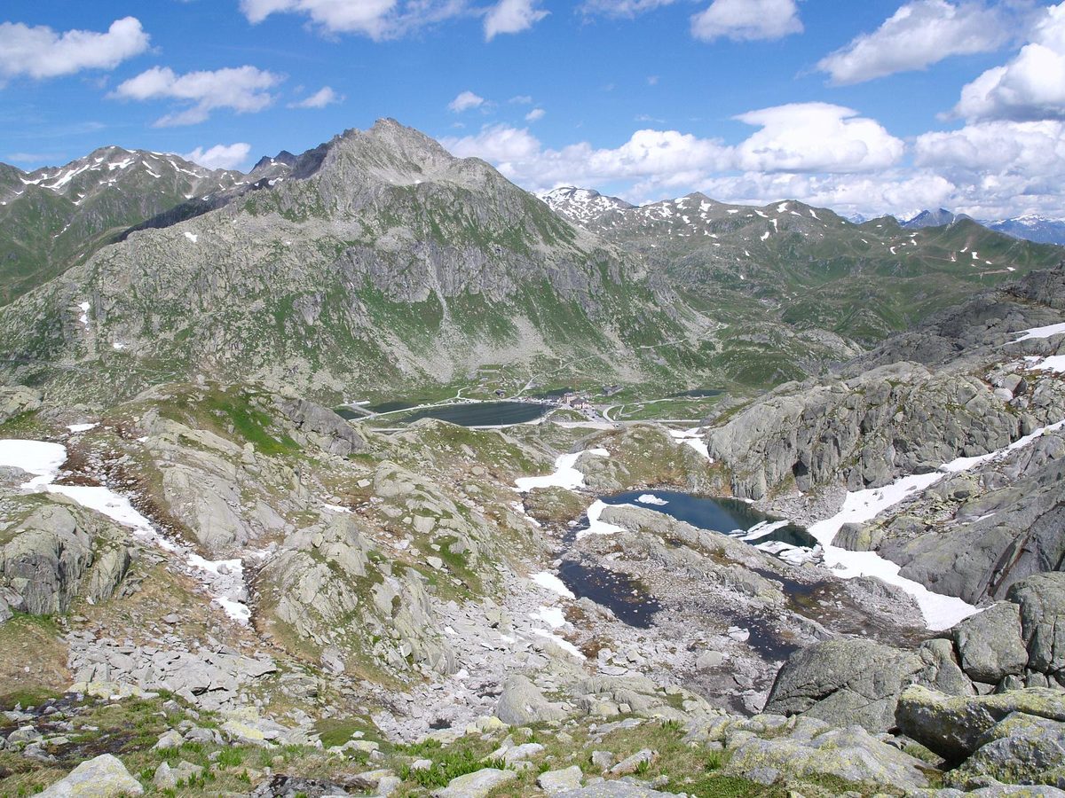 The Gotthard Pass, Switzerland