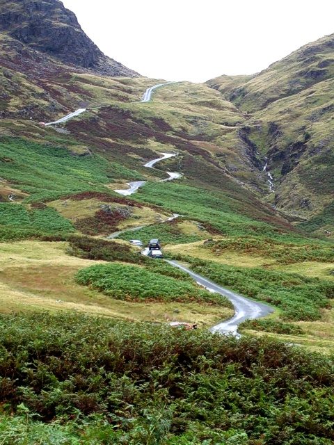 The Hardknott Pass, England