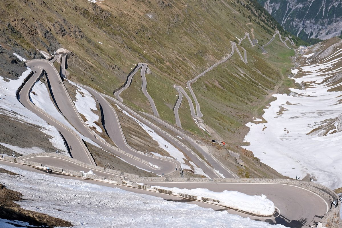 The Stelvio Pass, Italy
